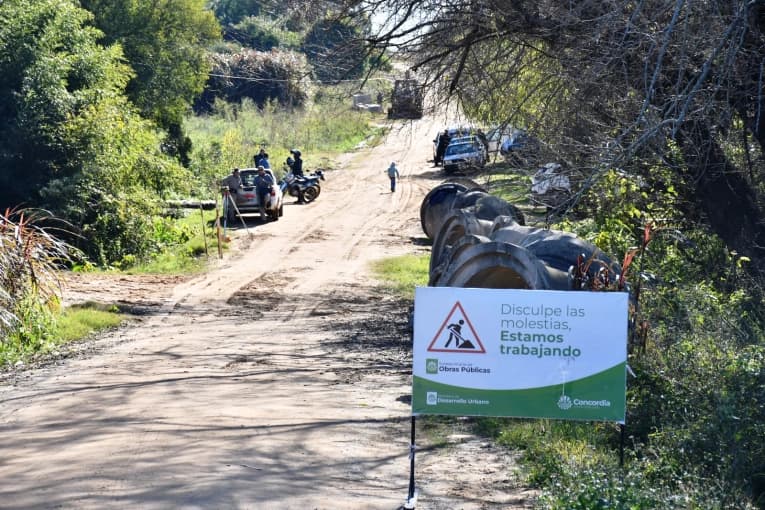 El municipio ejecuta distintas obras hidráulicas impulsadas con fondos propios en la ciudad - imagen de origen