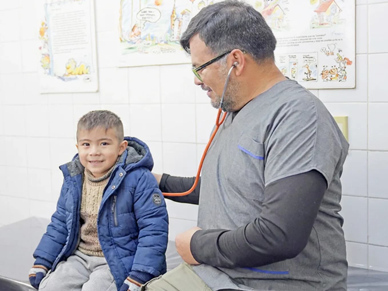 En las últimas semanas aumentaron las consultas pediátricas por enfermedades respiratorias - imagen de origen