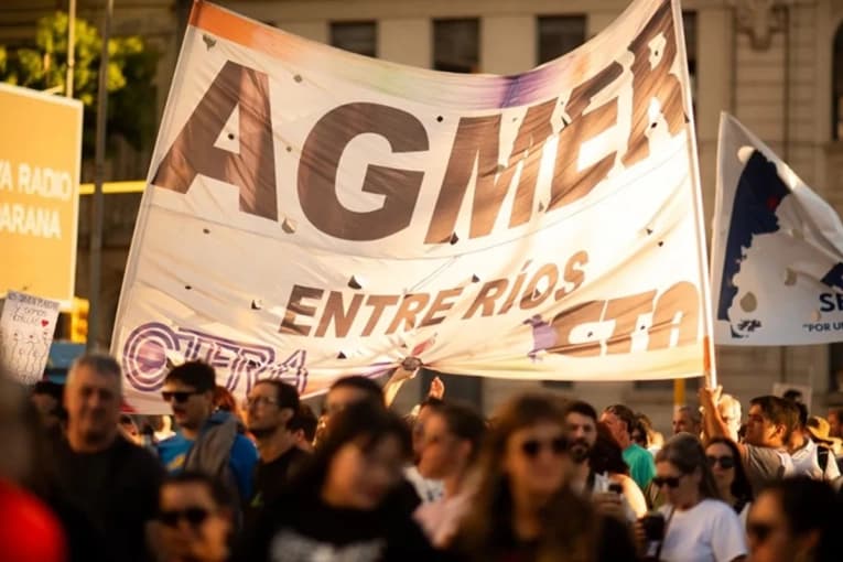 Agmer realiza hoy un nuevo paro docente y anticipó un alto acatamiento - imagen de origen