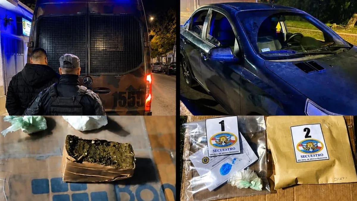 Paraná: secuestran drogas y detienen a un hombre en Bajada Grande - imagen de origen