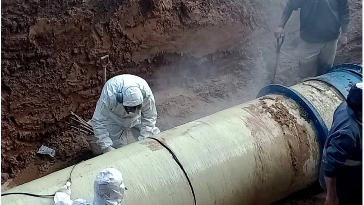 La Municipalidad de Paraná finalizó los trabajos y es progresiva la vuelta del agua potable - imagen de origen