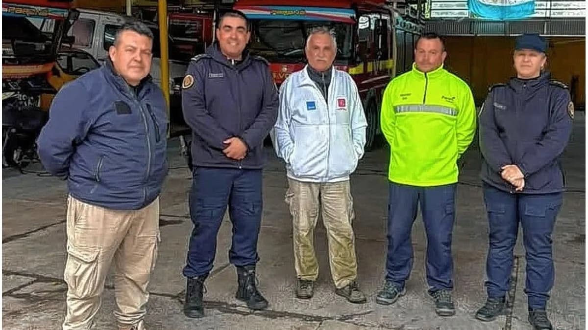 Bomberos Voluntarios: reunión con autoridades de la Policía para aclarar un altercado - imagen de origen