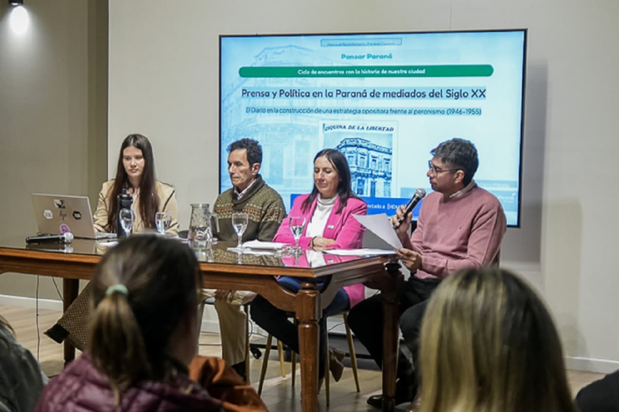 El ciclo Pensar Paraná repasó dos siglos de periodismo como parte de la identidad de la ciudad - imagen de origen