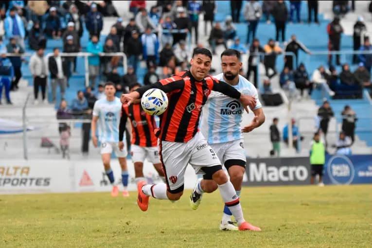 Patronato sumó en Salta tras empatar 1 a 1 ante Gimnasia y Tiro - imagen de origen