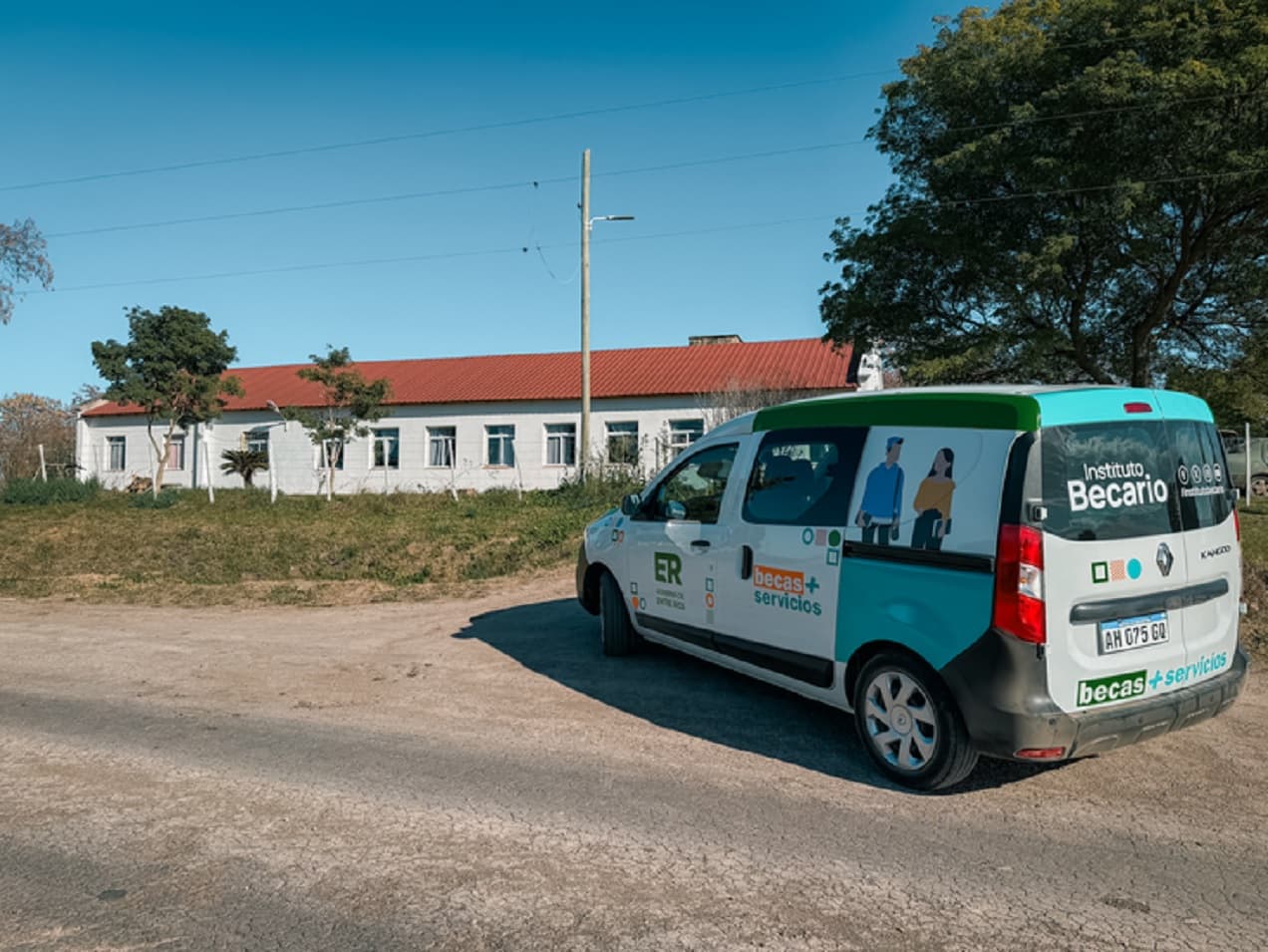 El Becario acompañó recorridos del Transporte Escolar Rural - imagen de origen