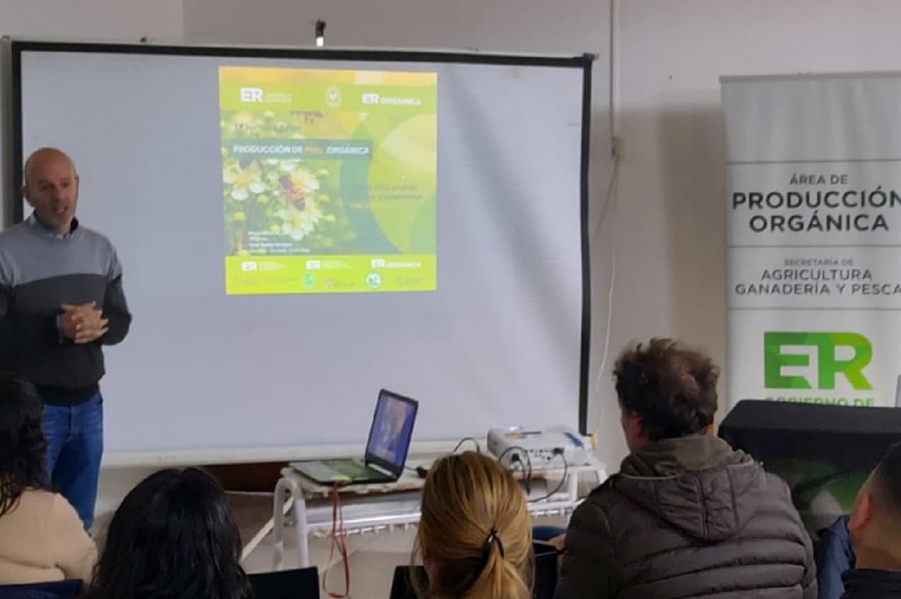 Realizaron en Victoria una jornada taller sobre producción de miel orgánica y valor agregado - imagen de origen