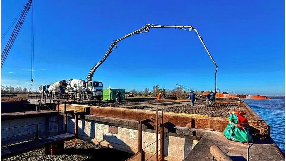El Muelle Isla avanza con su recuperación y busca recuperar un espacio clave del Puerto Ibicuy - imagen de origen