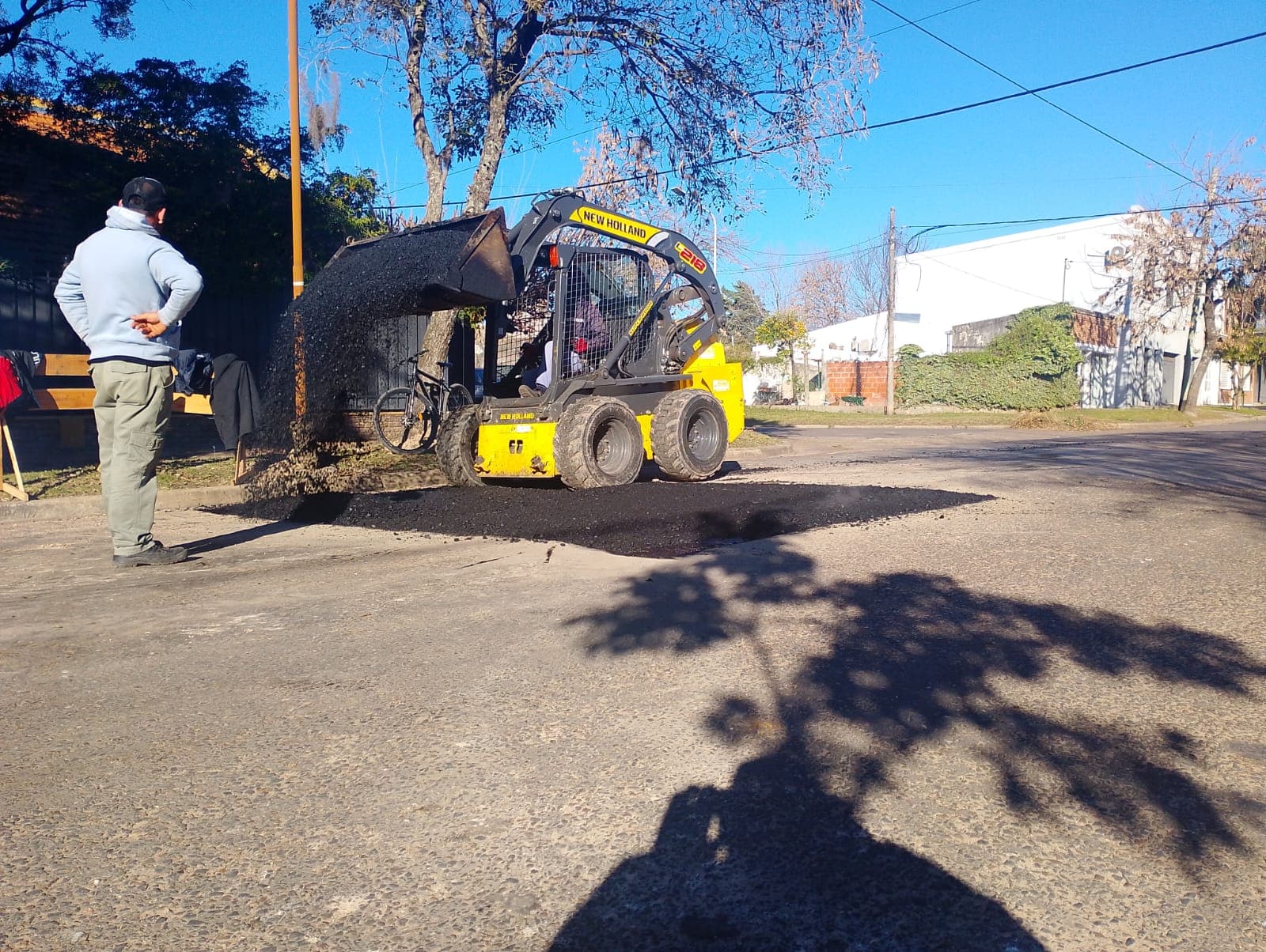 El plan de bacheo avanza con 23 intervenciones en calle Alberdi - imagen de origen