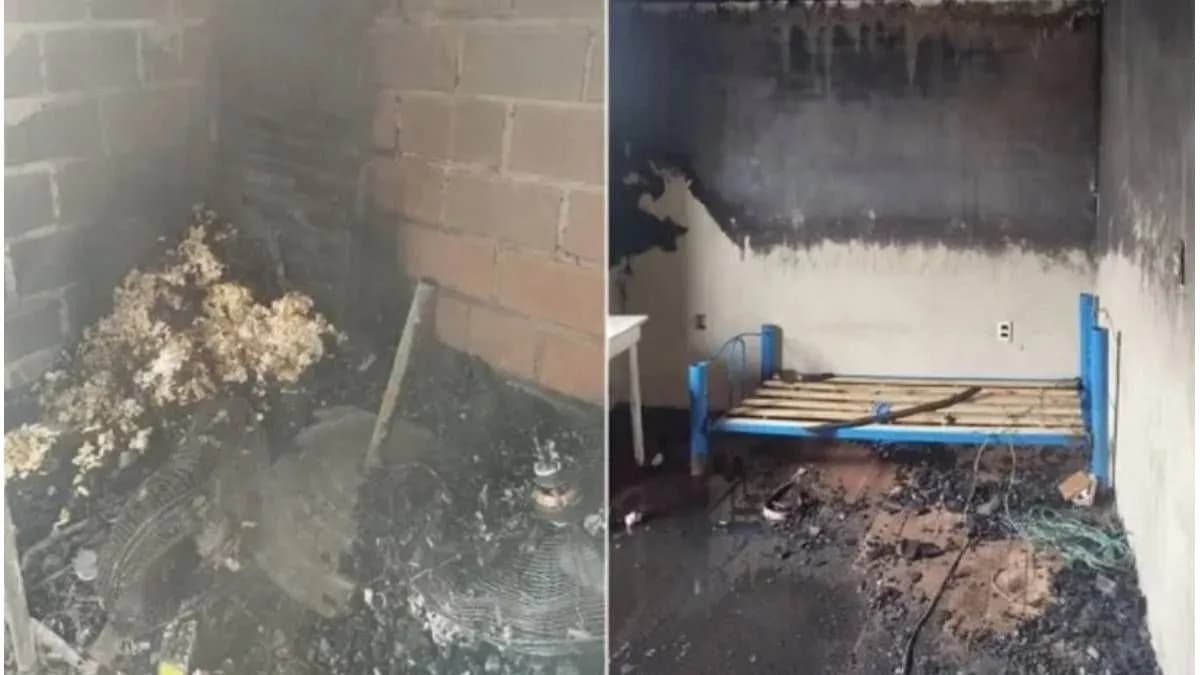 Un niño jugaba con un encendedor y provocó un incendio en su casa - imagen de origen