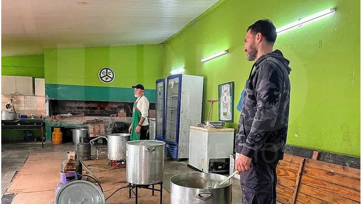 El Club Ciclista celebró su tradicional locro y destinará lo recaudado al nuevo estadio - imagen de origen