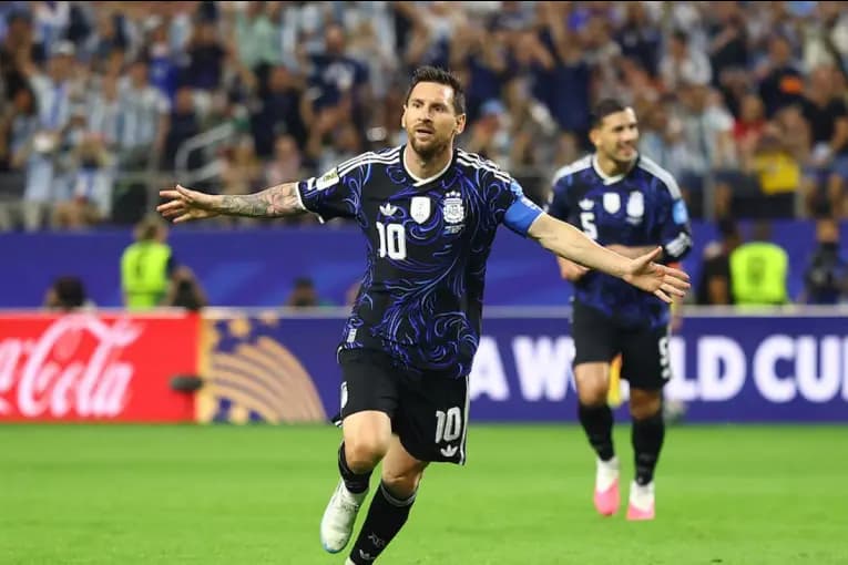 Con otro gol de Messi, Argentina venció a Jordania y terminó la fase de grupos con puntaje ideal - imagen de origen