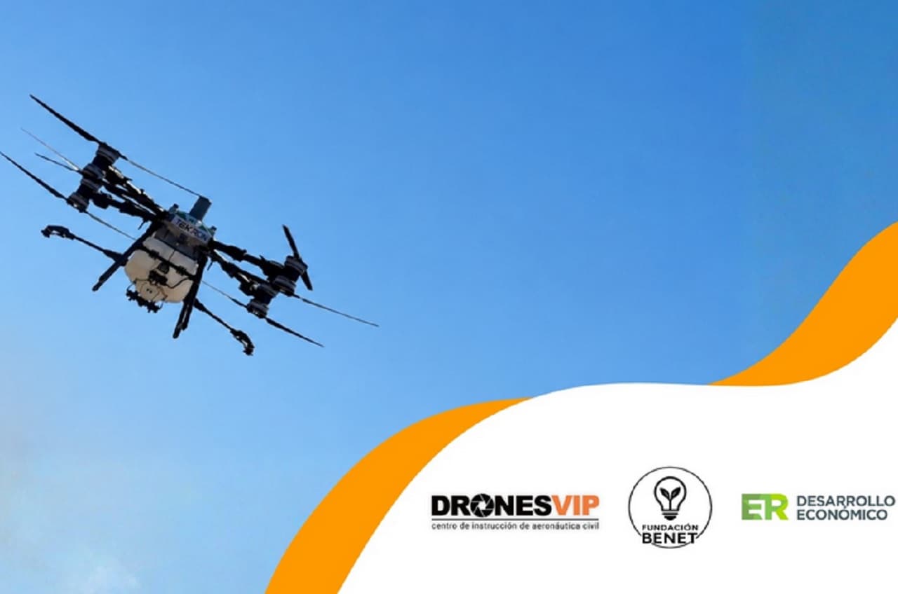 Se encuentra abierta la preinscripción al curso de Piloto de Drones agrícolas - imagen de origen