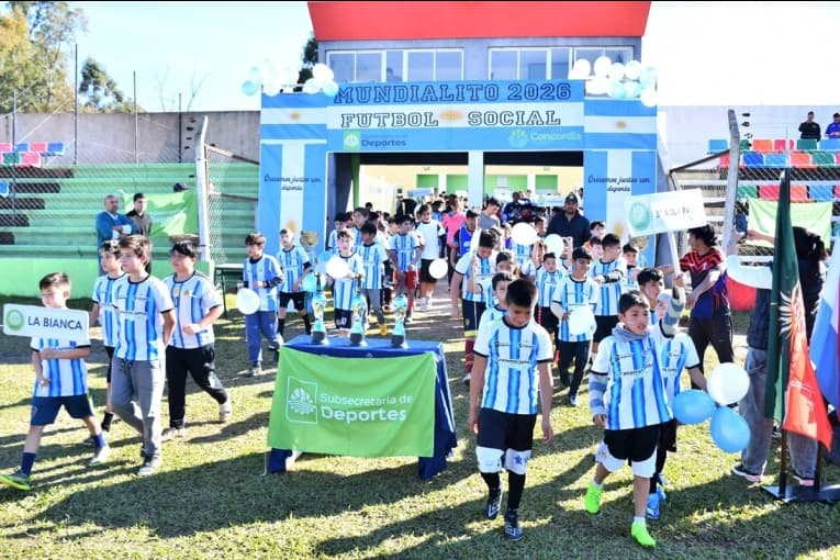 Con 500 chicos en competencia comenzó el “Mundialito de Fútbol Social” en Concordia - imagen de origen