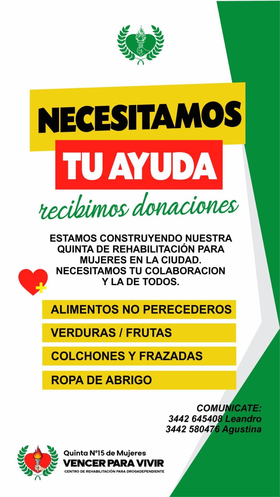 Realizan colecta para la construcción de una Quinta de Rehabilitación para mujeres - imagen de origen