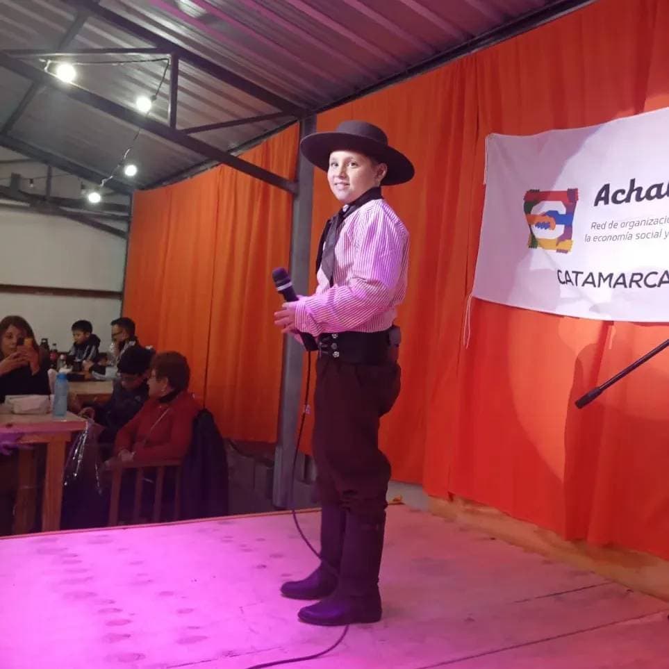Faustino Figueroa emocionó en la Fiesta Nacional e Internacional del Poncho - imagen de origen