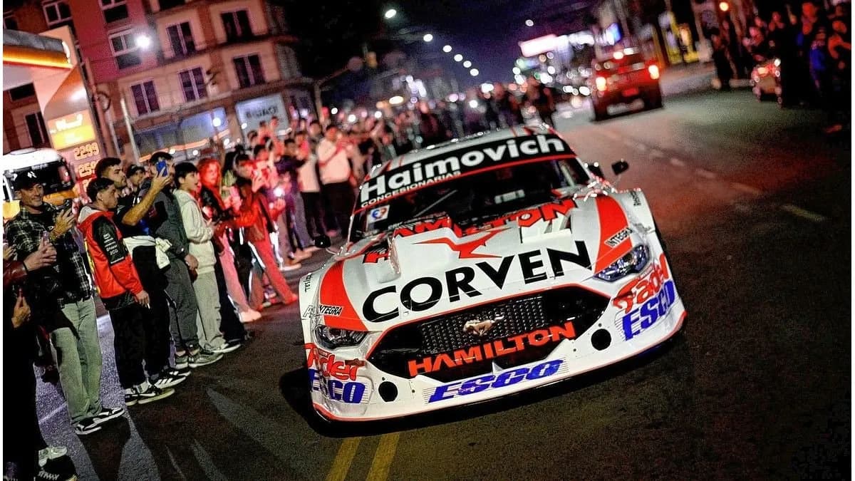Mariano Werner fue el gran protagonista en la presentación del TC en Posadas - imagen de origen