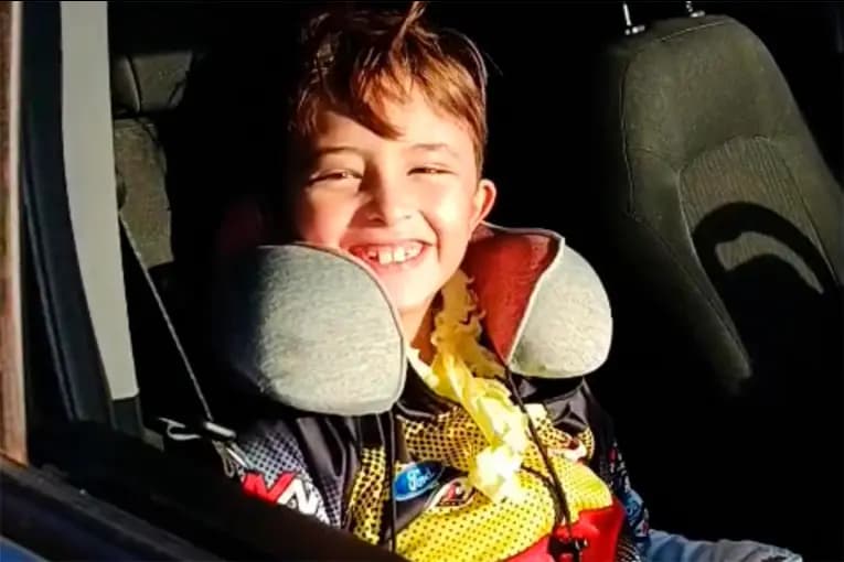 Regresó a su casa en Chajarí el niño que había sido atropellado por conductor alcoholizado - imagen de origen