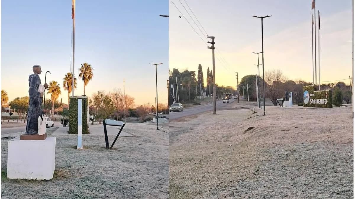 Ola polar: Entre Ríos despertó cubierta por una escarcha - imagen de origen