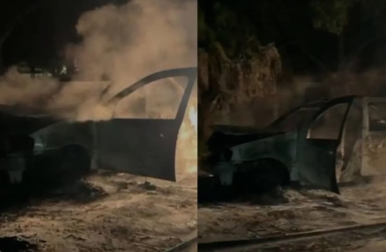 Se incendió un patrullero en Colonia Avellaneda - imagen de origen