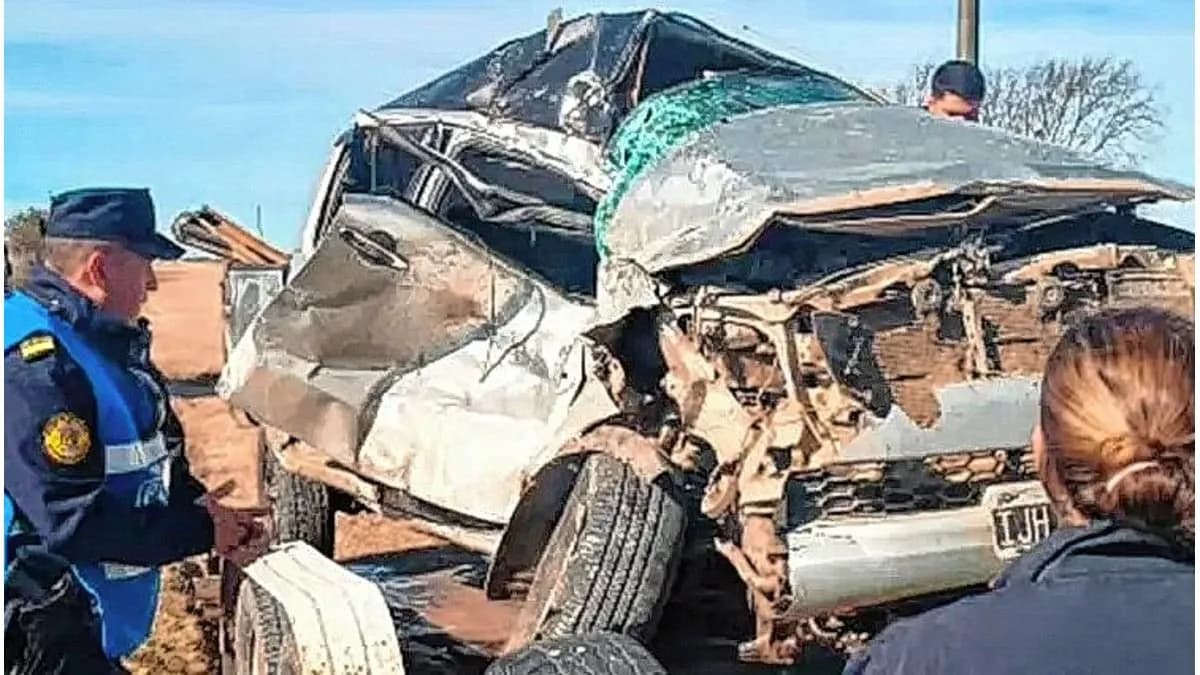 Tragedia en General Galarza: una joven murió tras un violento choque - imagen de origen