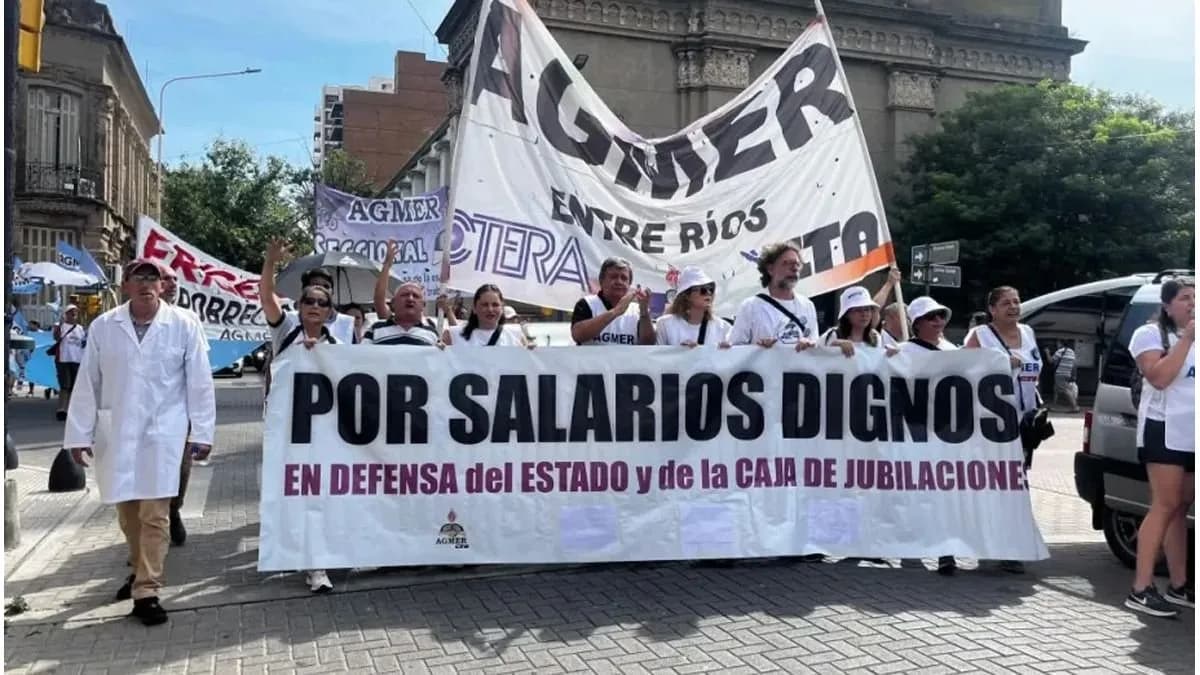 Agmer convoca a un paro de 24 horas para el lunes 20 - imagen de origen