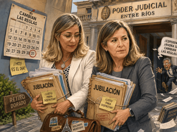 El que quiere puede: dos juezas se jubilan antes de que cambien las reglas - imagen de origen
